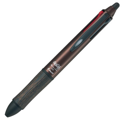 PILOT Friction Ballpoint Pen &amp; Multi-Color Ballpoint Pen 0.5mm Wood Finish