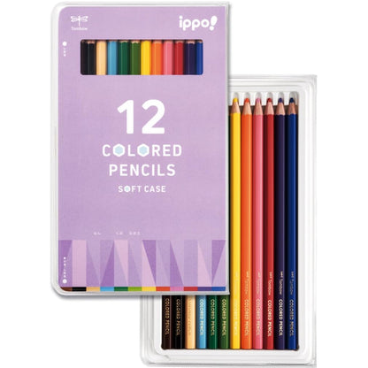 Tombow Colored Pencils Set of 12 in Slim Soft Case