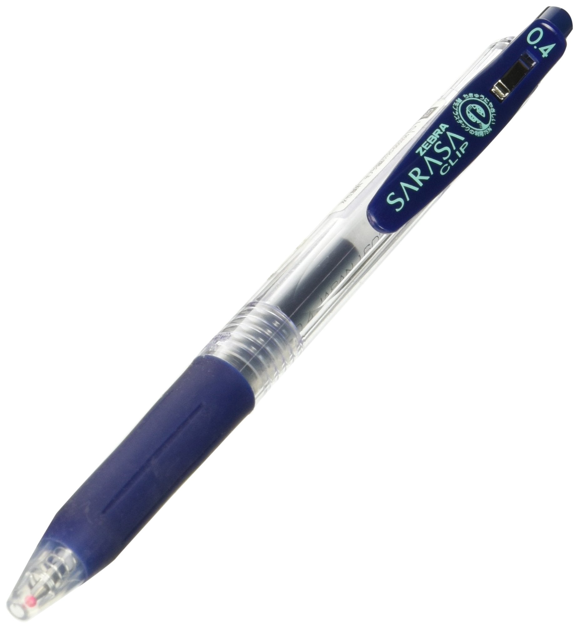Zebra Sarasa Clip 0.4mm Gel Pen in Multiple Colors
