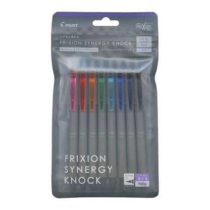 PILOT Friction Synergy Knock Ballpoint Pen Set 0.3mm 0.4mm 0.5mm