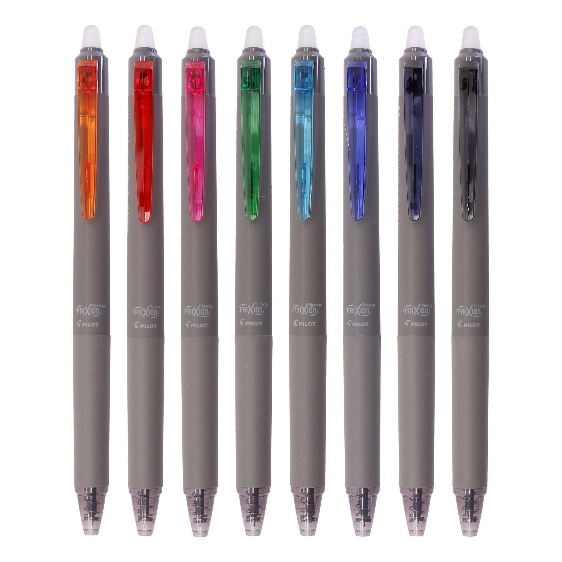 PILOT Friction Synergy Knock Ballpoint Pen Set 0.3mm 0.4mm 0.5mm