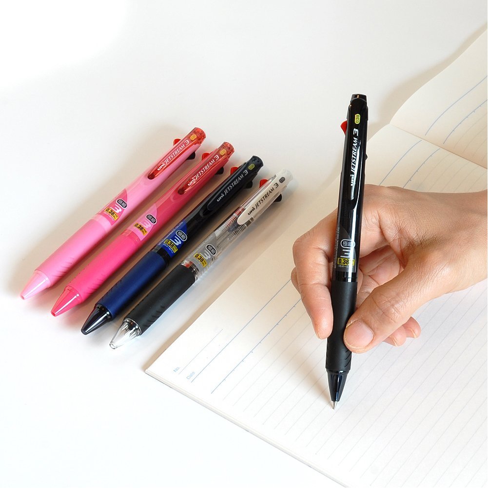 Mitsubishi Pencil Jetstream 3-Color Ballpoint Pen 0.38mm