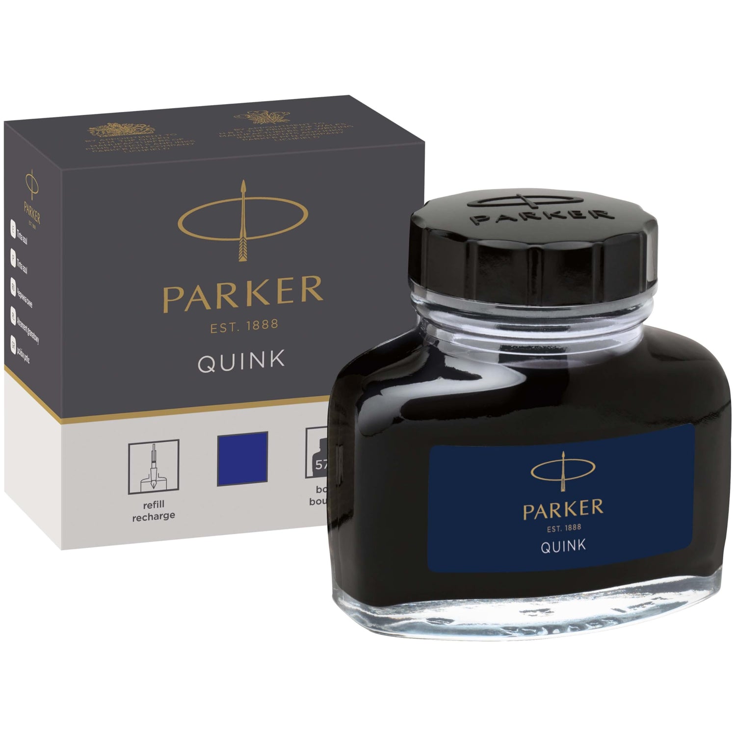 PARKER Quink Ink Bottles &amp; Fountain Pen Cartridges