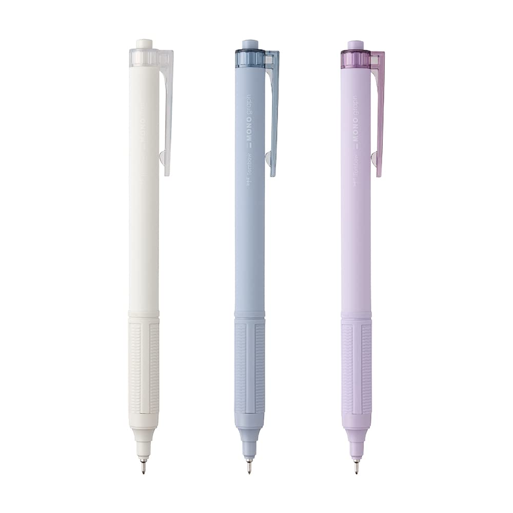 Tombow Monograph Lite Oil-Based Ballpoint Pen 0.5mm & 0.38mm Black Ink