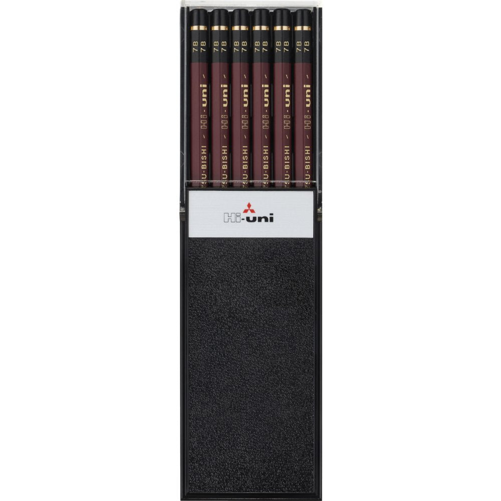 uni High Uni Pencil Set for Precise Drawing &amp; Smooth Writing
