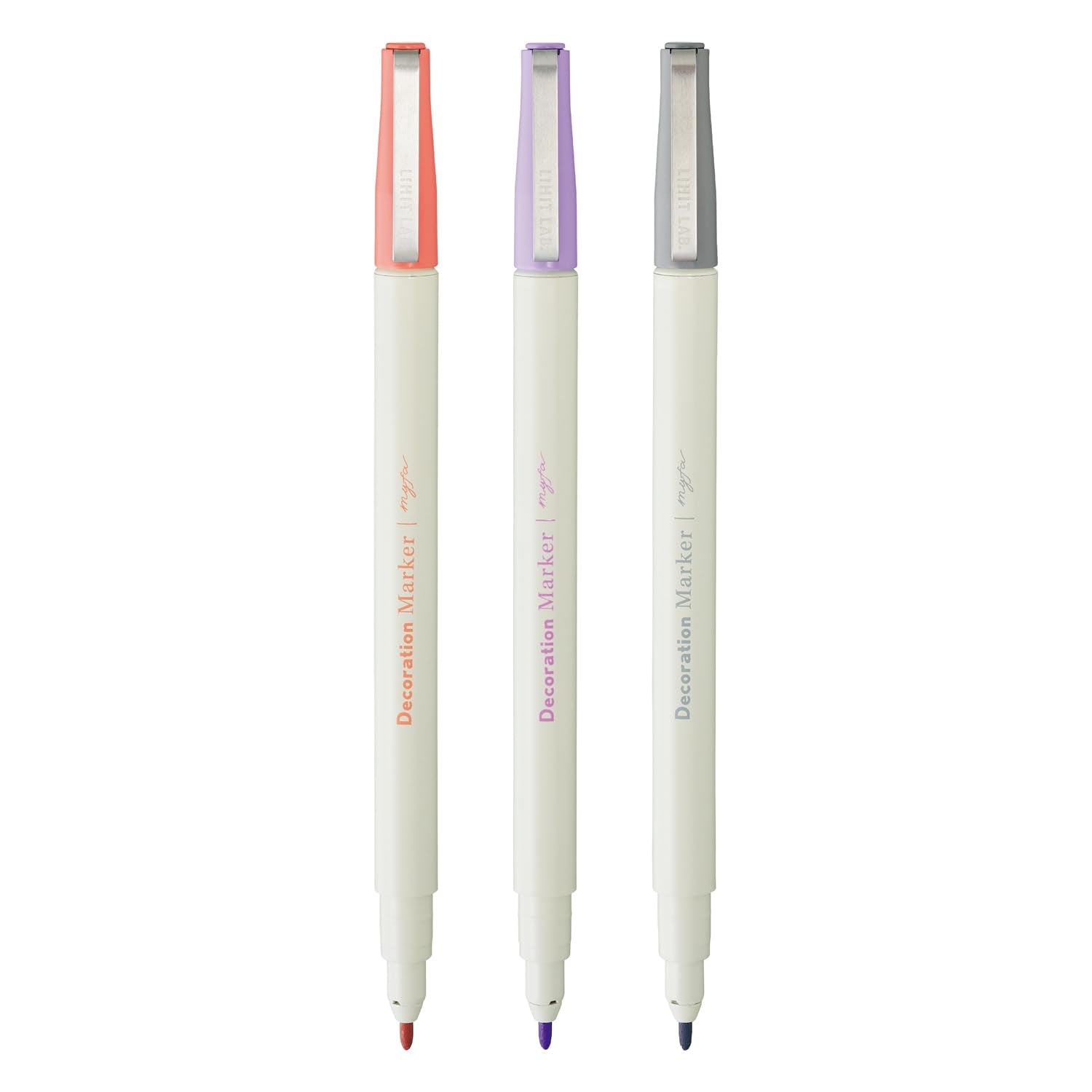 Lihit Lab Myfa Decoration Marker &amp; Lined Pen Set