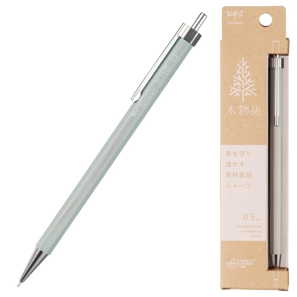 Tombow Mechanical Pencil Wood Series &amp; Story 0.5mm