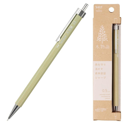 Tombow Mechanical Pencil Wood Series &amp; Story 0.5mm