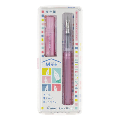PILOT Kakuno Fountain Pen with Medium and Fine Nibs
