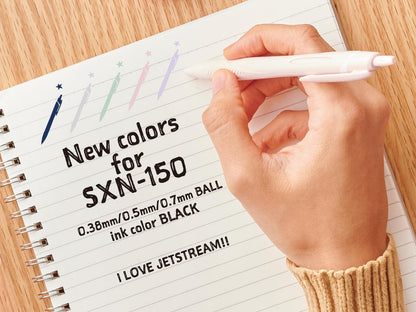 Mitsubishi Pencil Jetstream Standard Soft Color Ballpoint Pen Set