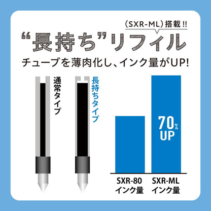 Mitsubishi Pencil Jetstream 3-Color Ballpoint Pen 0.5mm &amp; 0.7mm