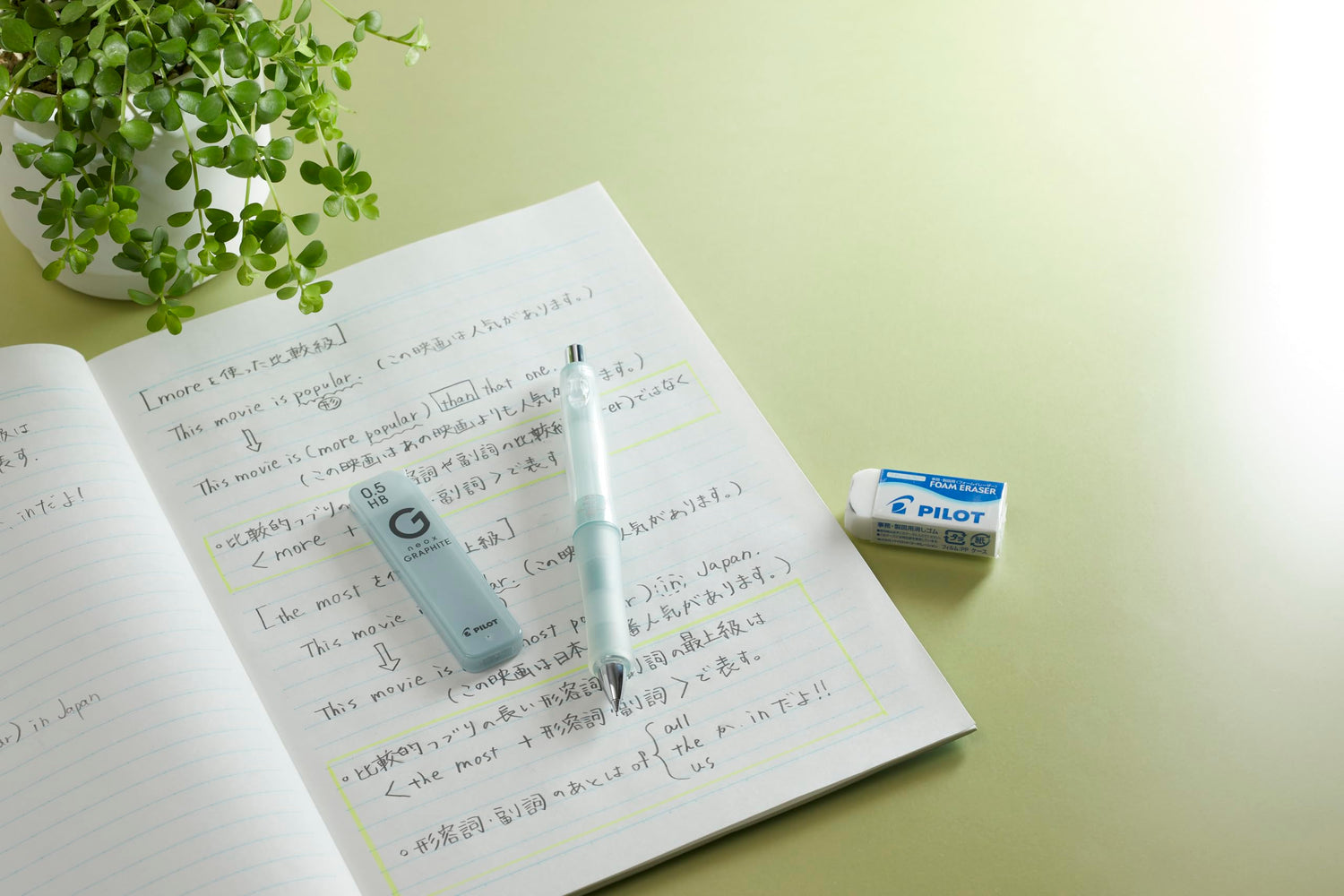 PILOT Dr. Grip Mechanical Pencil 0.3mm &amp; 0.5mm Variants