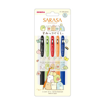 ZEBRA Sarasa Clip Gel Pen &amp; Gel Ink Ballpoint Pen Set 0.5mm Sumikko Gurashi Limited Edition