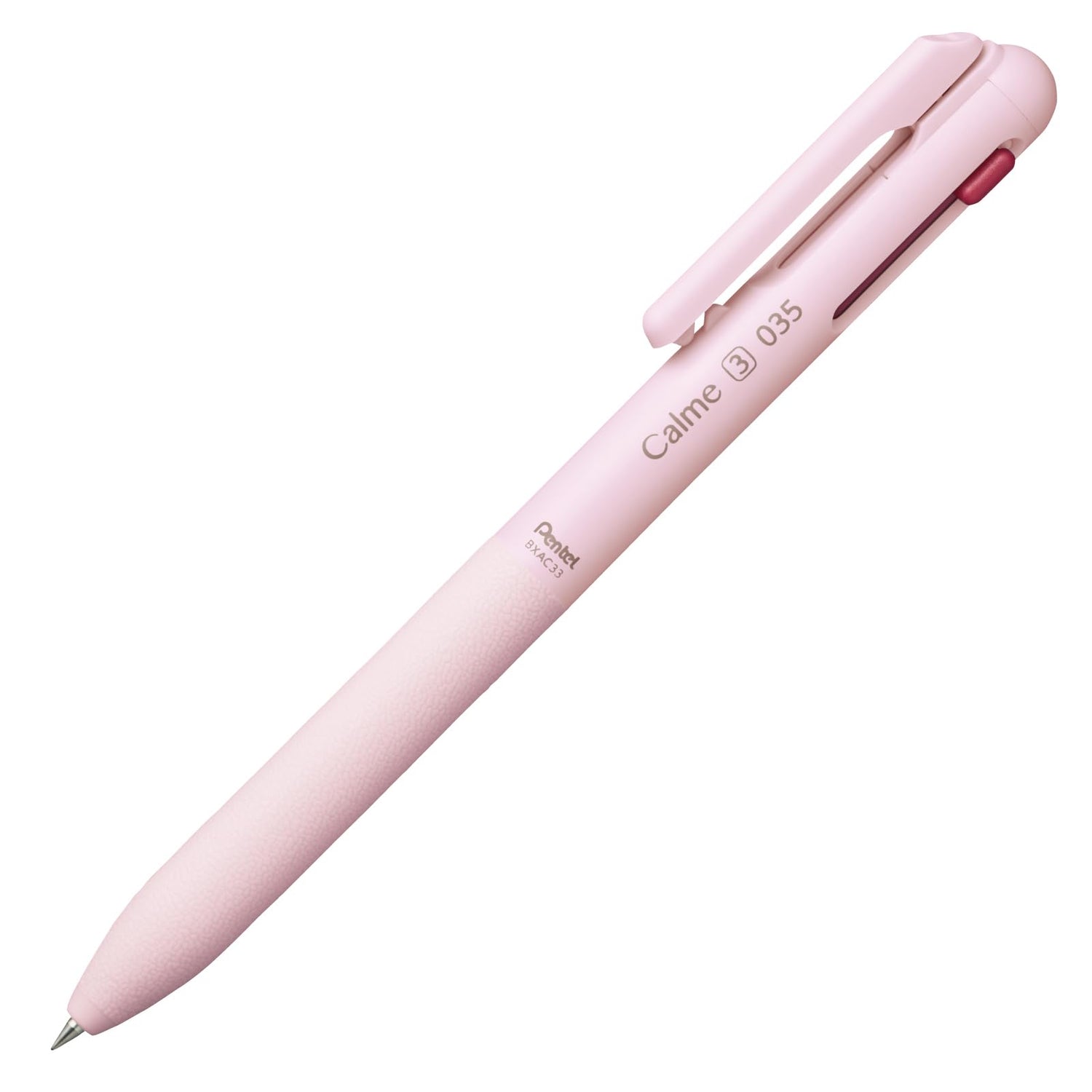Pentel 3-Color Ballpoint Pen Calme with 0.35mm, 0.5mm, 0.7mm Options
