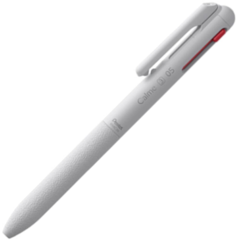 Pentel 3-Color Ballpoint Pen Calme with 0.35mm, 0.5mm, 0.7mm Options