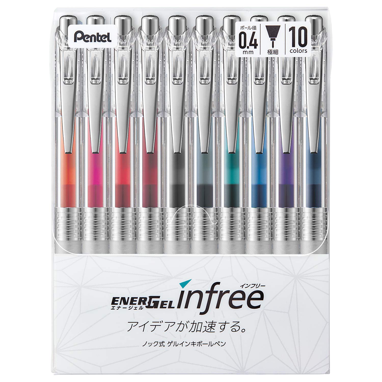 Pentel EnerGel Gel Pen 0.4mm, 0.5mm &amp; 0.7mm Options