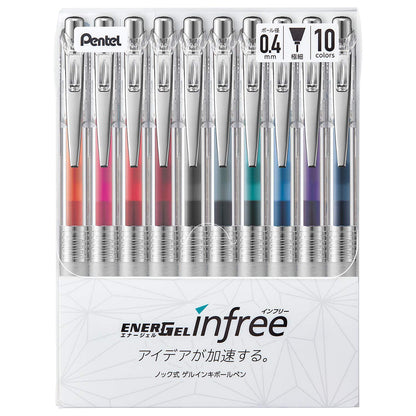 Pentel EnerGel Gel Pen 0.4mm, 0.5mm &amp; 0.7mm Options