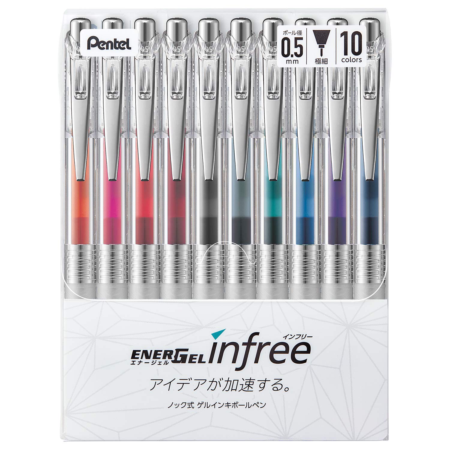 Pentel EnerGel Gel Pen 0.4mm, 0.5mm &amp; 0.7mm Options