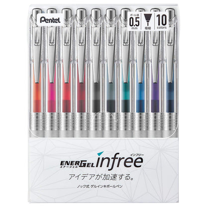 Pentel EnerGel Gel Pen 0.4mm, 0.5mm &amp; 0.7mm Options