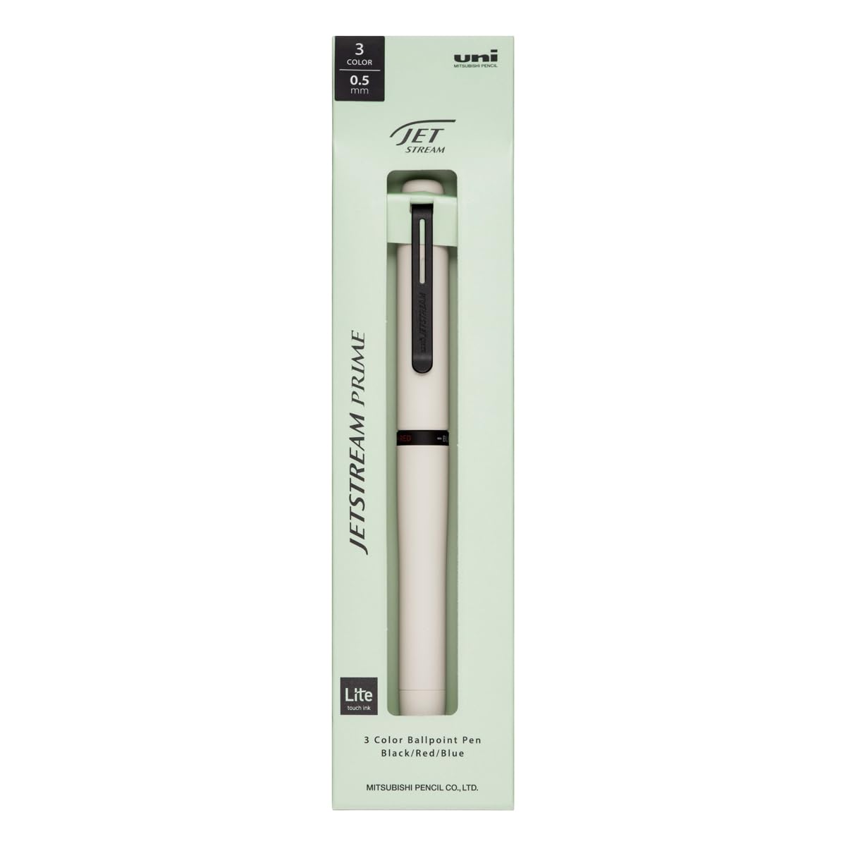 Mitsubishi Pencil Jetstream Prime 3-Color Ballpoint Pen 0.5mm