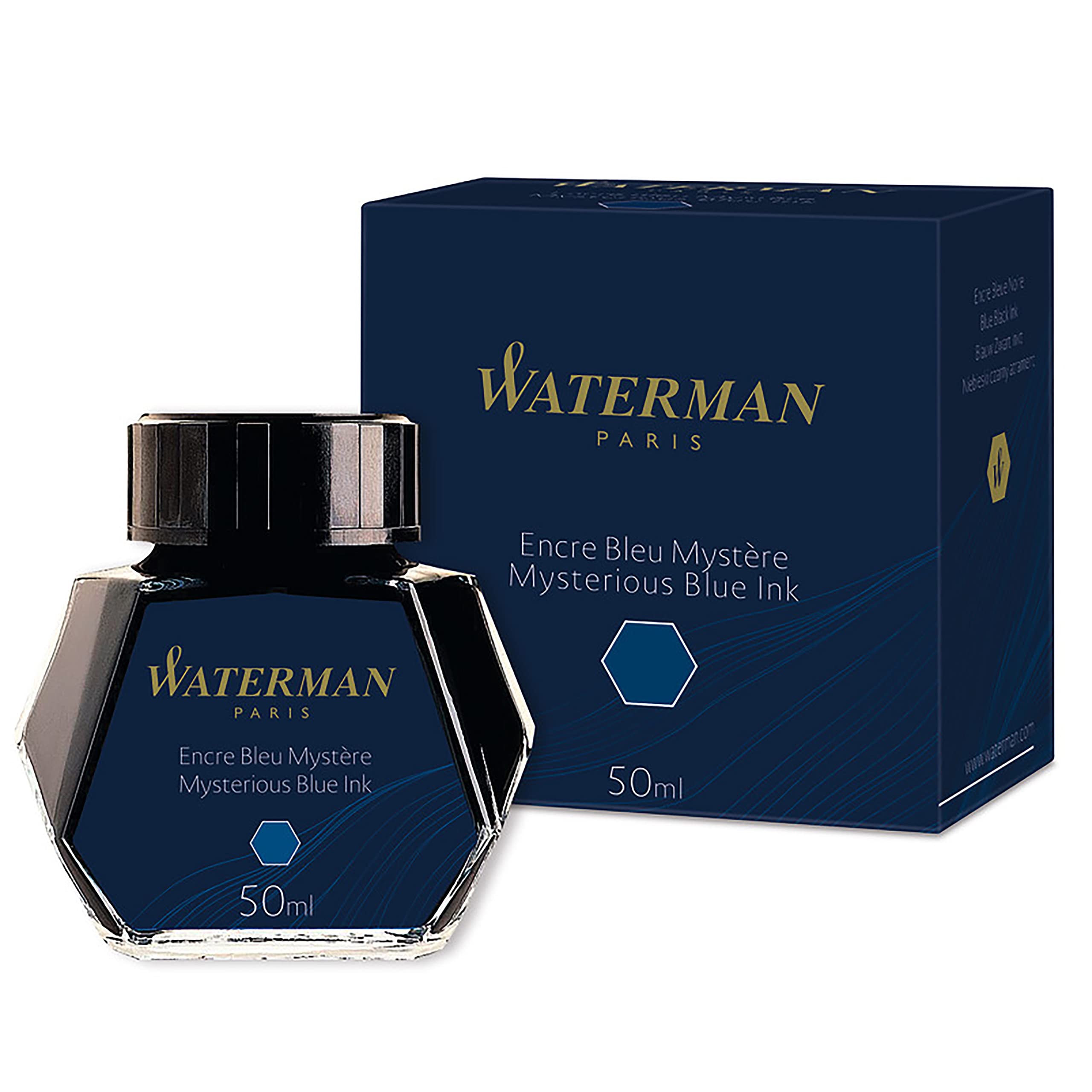 WATERMAN Ballpoint Pen Refills &amp; Bottle Inks 50ml for Smooth Writing