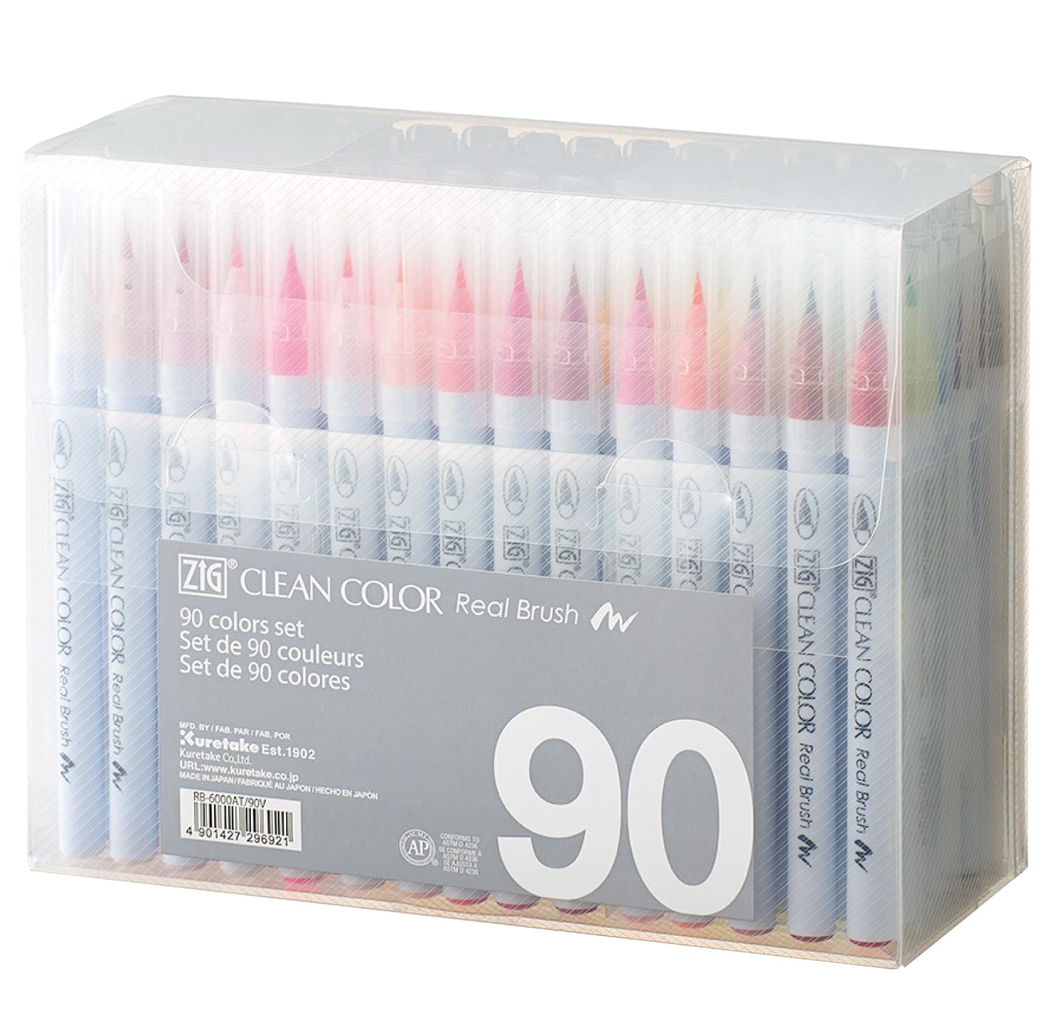 Kuretake ZIG Clean Color Real Brush Markers &amp; Pens Set