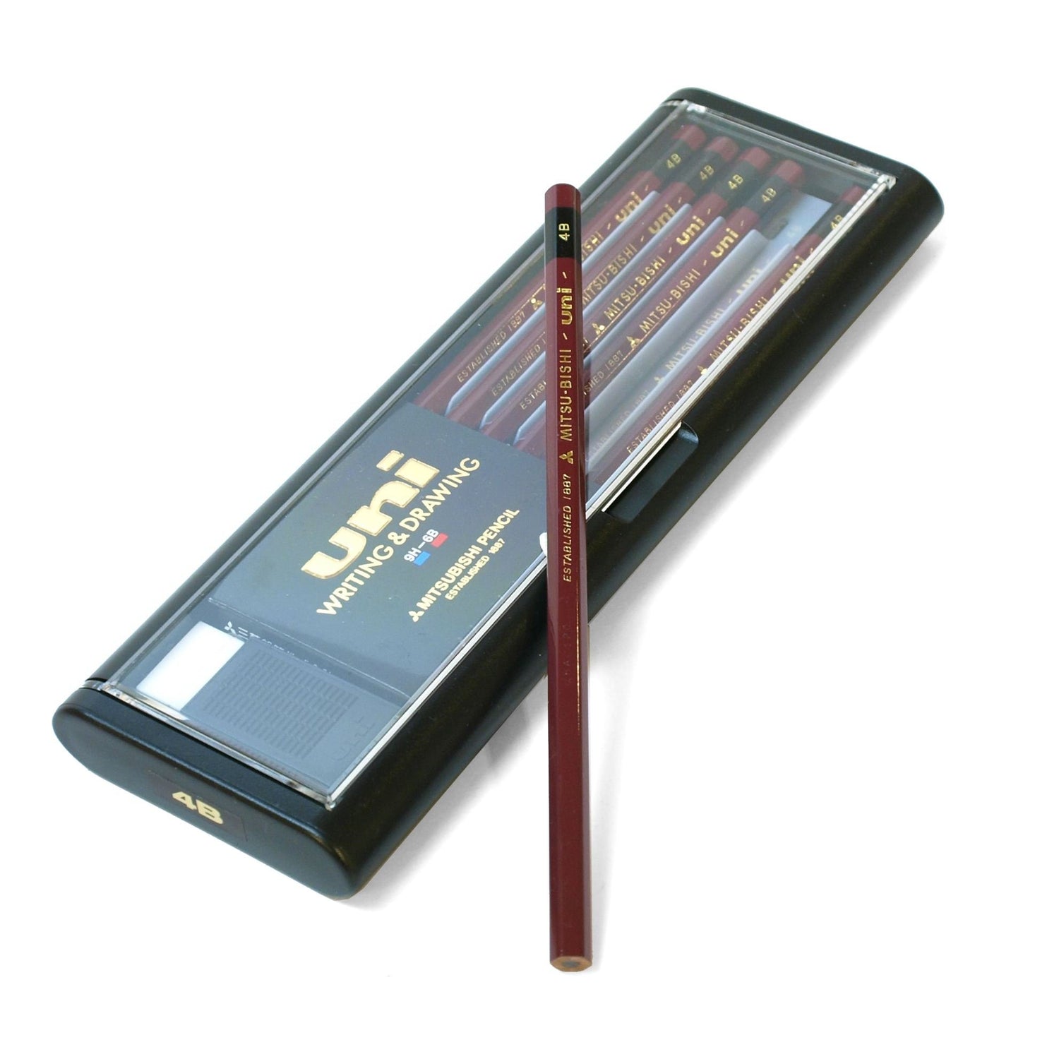 Mitsubishi Pencil Uni Pencil Set of 12 - F &amp; 6B Variants