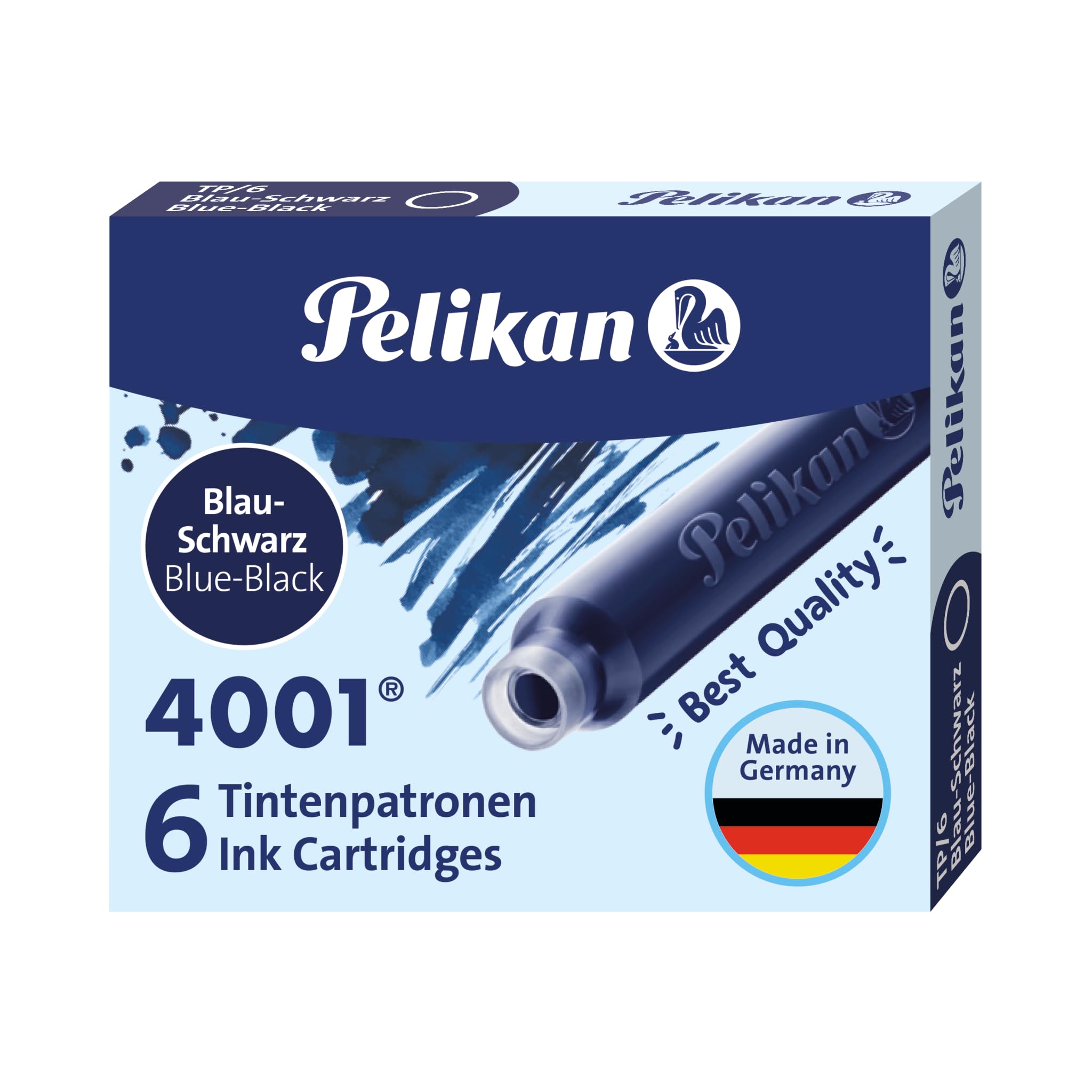 Pelikan Cartridge Ink 5-Pack &amp; 6-Pack for Smooth Writing
