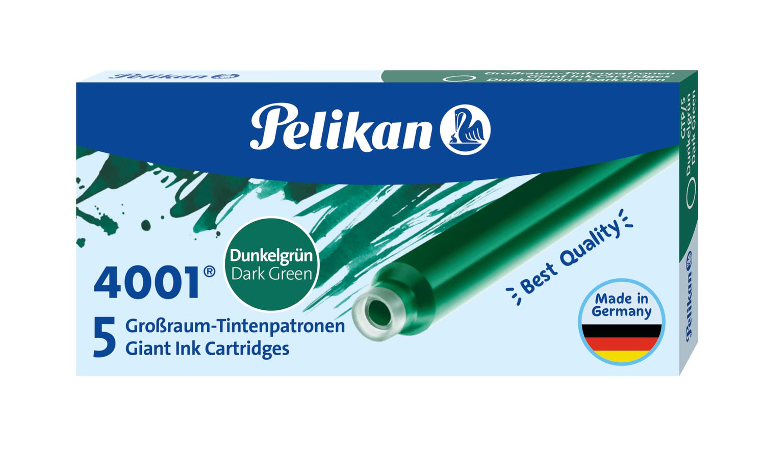 Pelikan Cartridge Ink 5-Pack &amp; 6-Pack for Smooth Writing