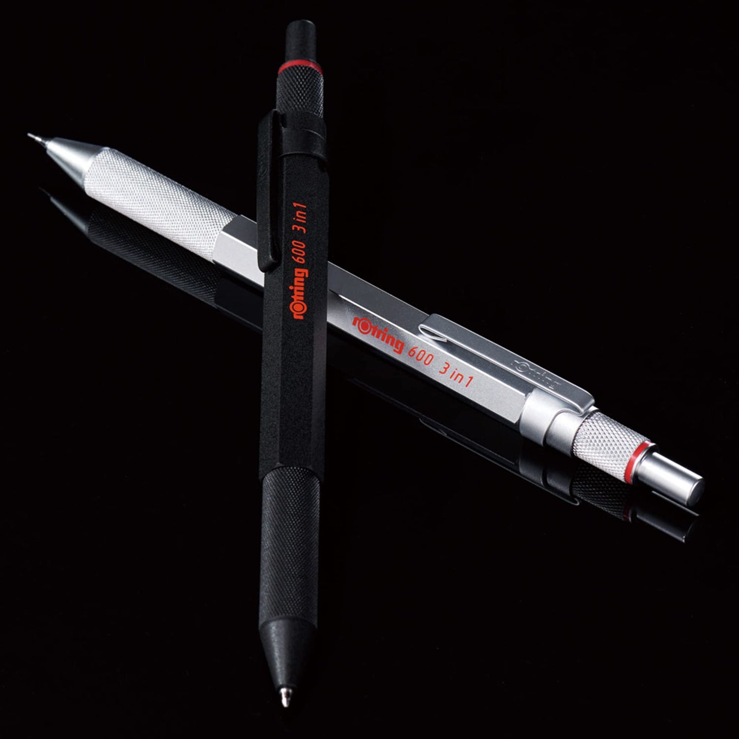 Rotring 600 3-in-1 Mechanical Pencil &amp; Multi-Pen