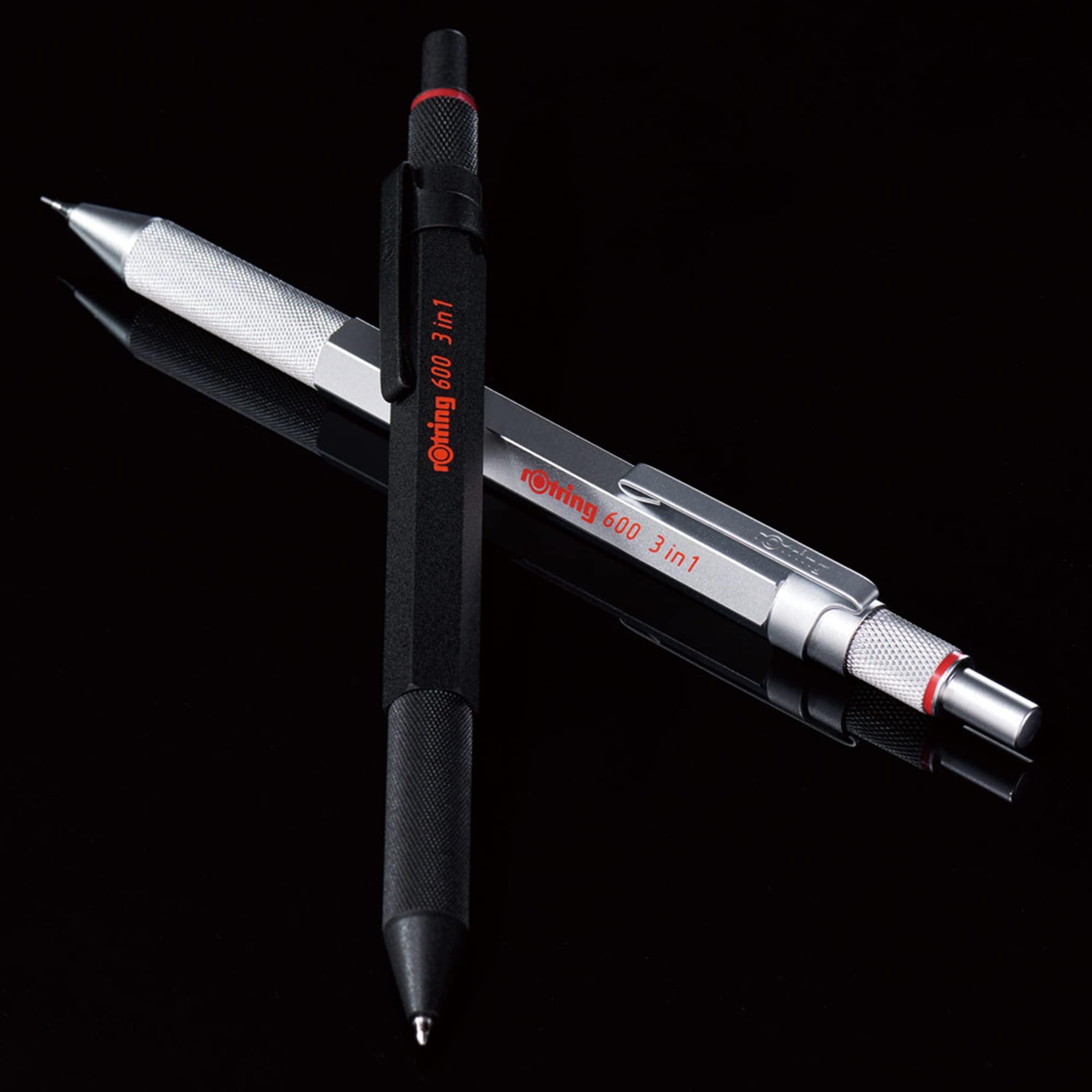 Rotring 600 3-in-1 Mechanical Pencil &amp; Multi-Pen