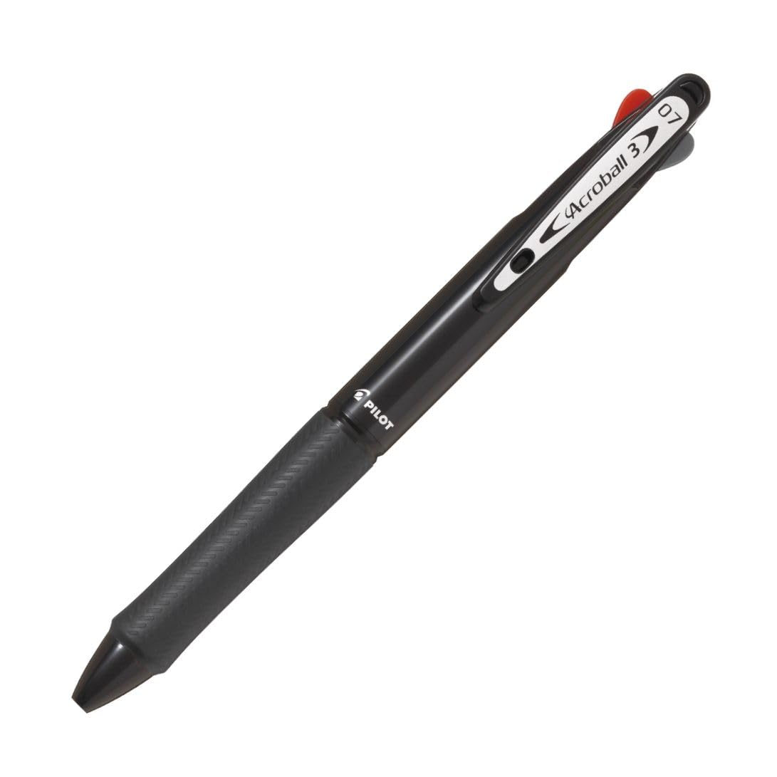 PILOT Acroball 3-Color Ballpoint Pen with 0.5mm and 0.7mm Tips