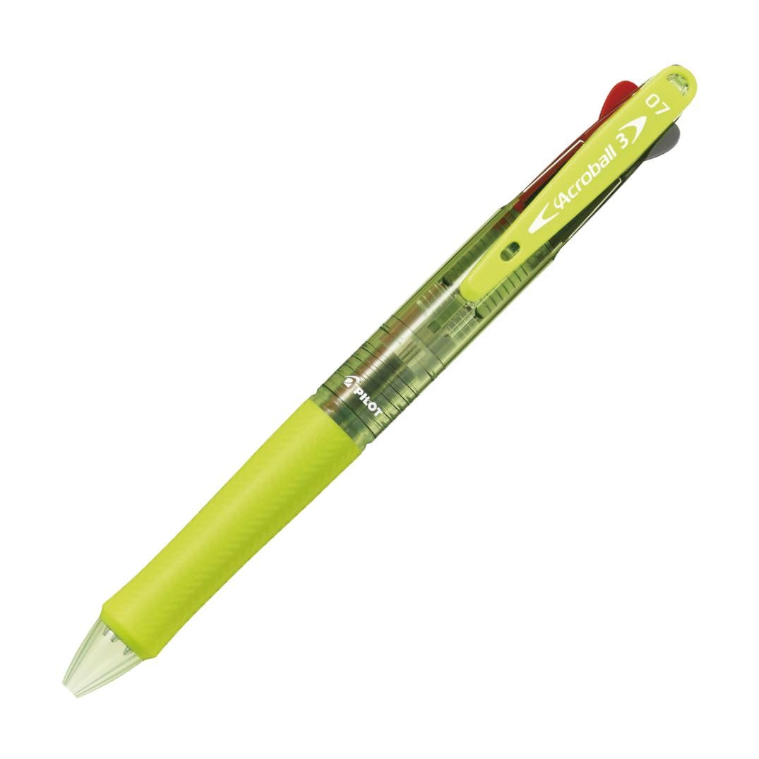 PILOT Acroball 3-Color Ballpoint Pen with 0.5mm and 0.7mm Tips