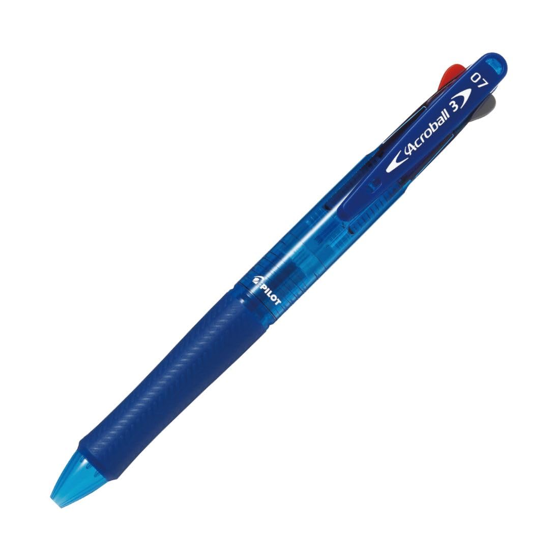 PILOT Acroball 3-Color Ballpoint Pen with 0.5mm and 0.7mm Tips
