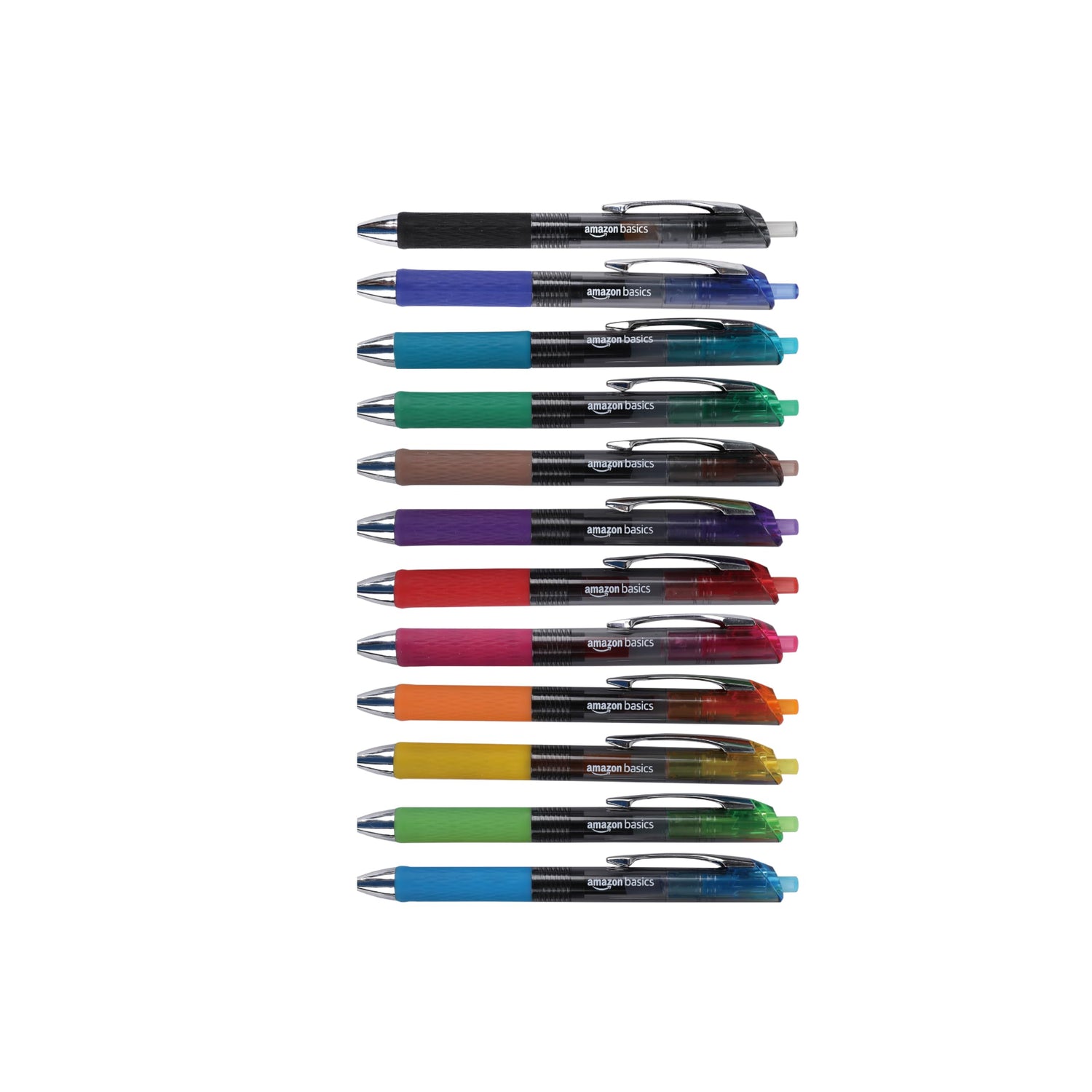 Amazon Basics Gel Pens &amp; Ballpoint Pens 0.7mm Pack of 12