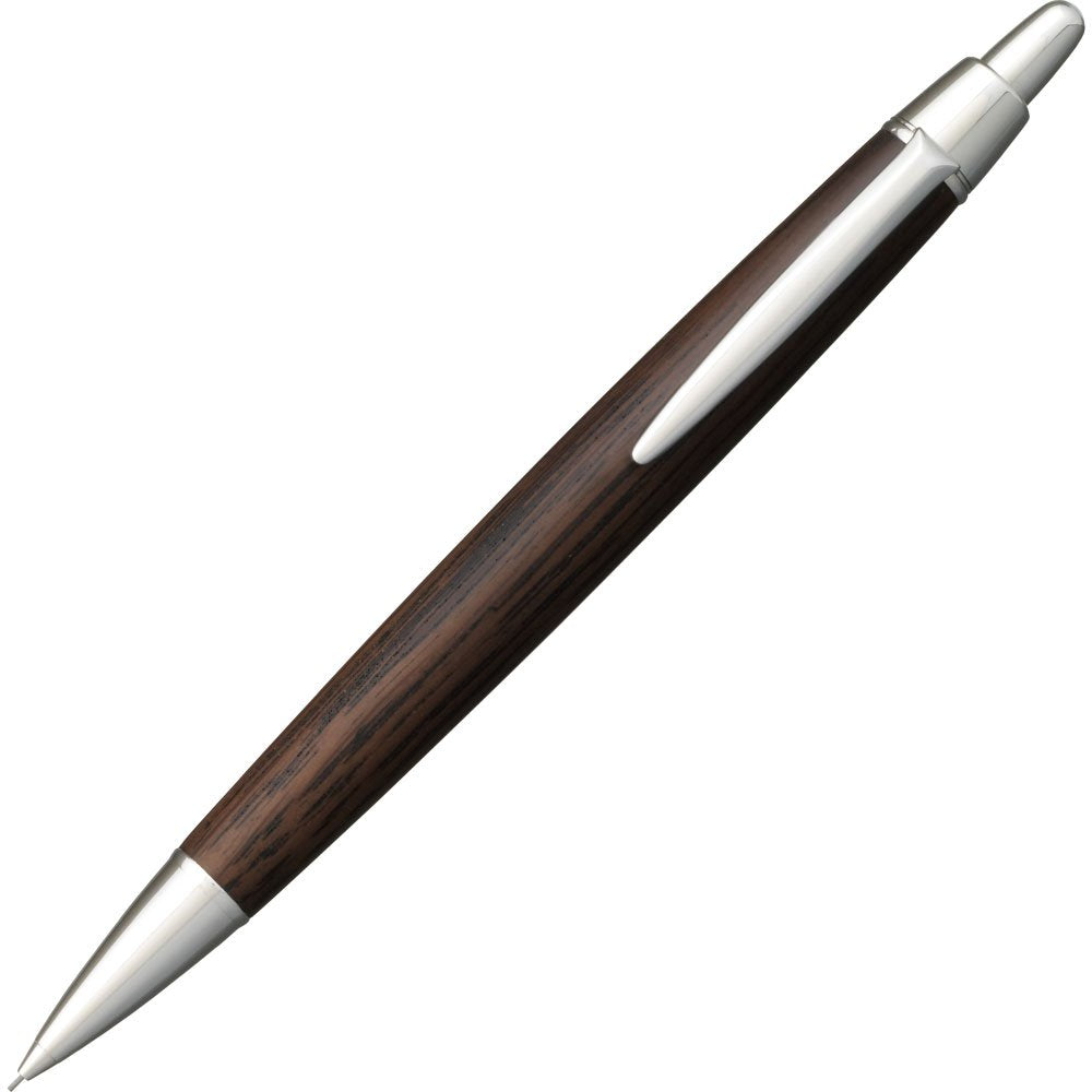 Mitsubishi Pencil Pure Malt Mechanical Pencil 0.5mm Wood Barrel