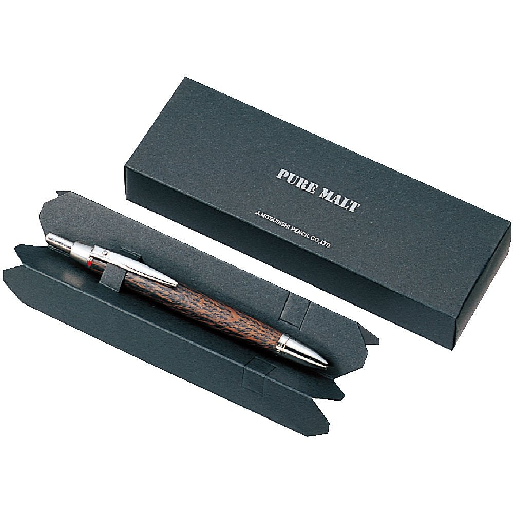 Mitsubishi Pencil Pure Malt Mechanical Pencil 0.5mm Wood Barrel