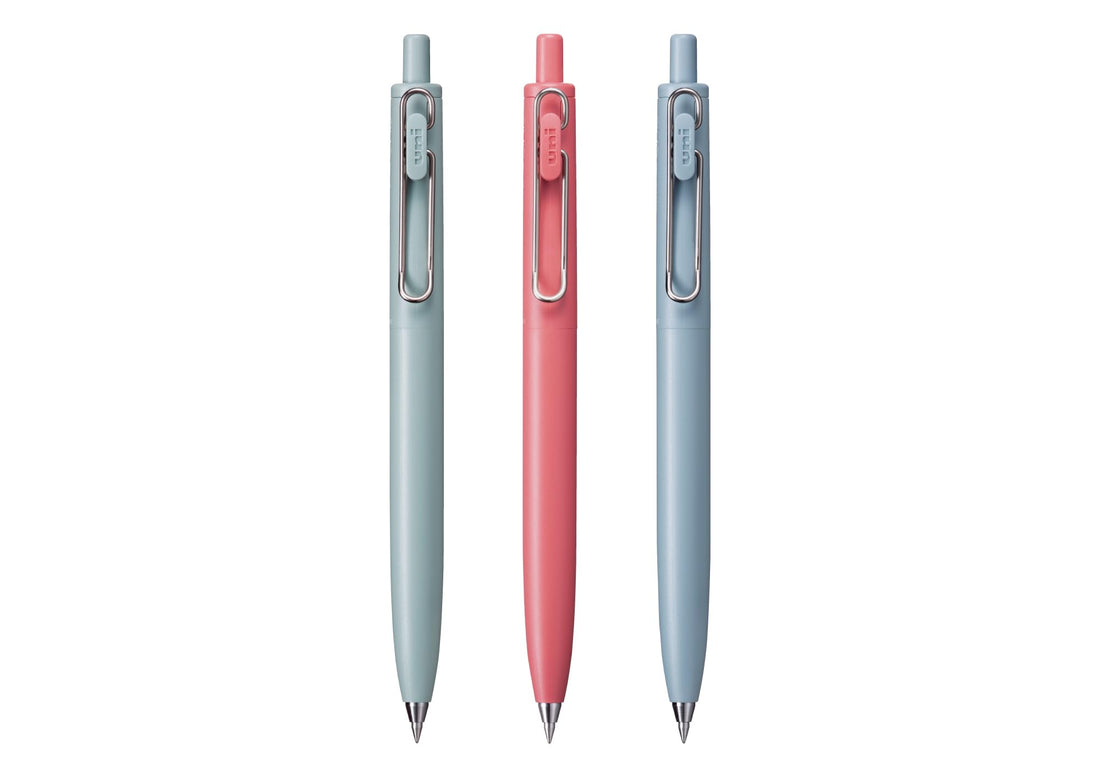 Mitsubishi Pencil Gel Ballpoint Pen Uniball One 0.38mm & 0.5mm Sets