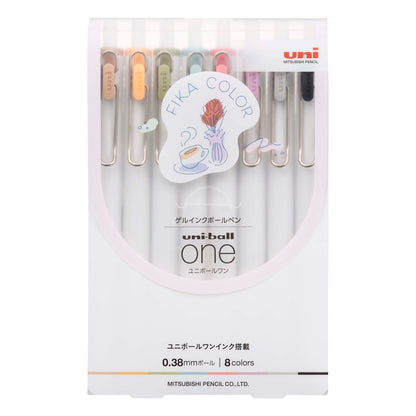 Mitsubishi Pencil Gel Ballpoint Pen Uniball One 0.38mm &amp; 0.5mm Sets
