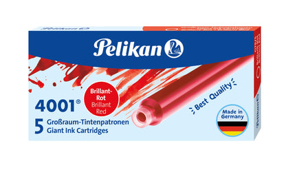 Pelikan Cartridge Ink 5-Pack &amp; 6-Pack for Smooth Writing