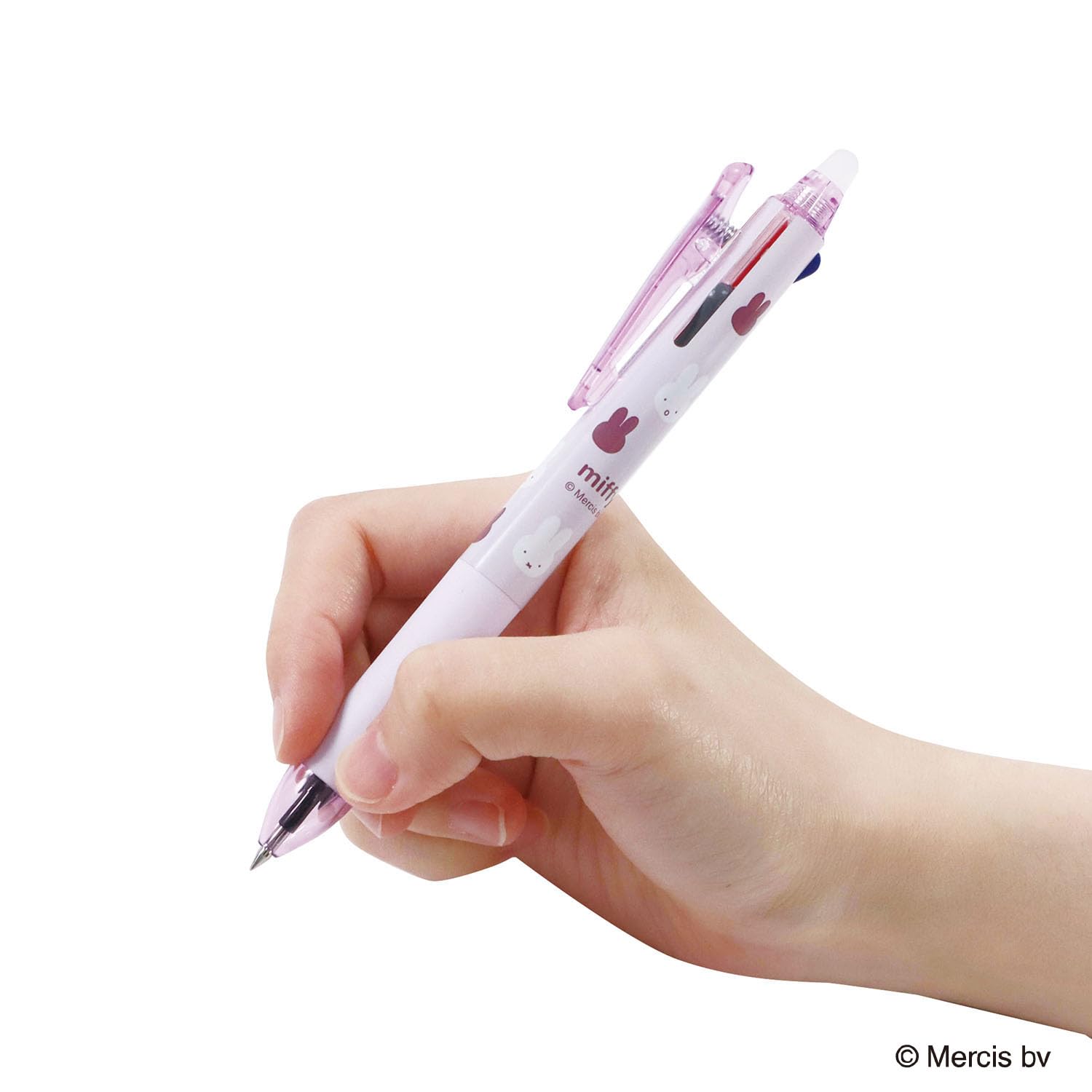 BSS Miffy 3-Color Ballpoint Pen Friction Ball 0.5mm
