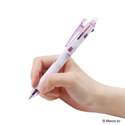 BSS Miffy 3-Color Ballpoint Pen Friction Ball 0.5mm