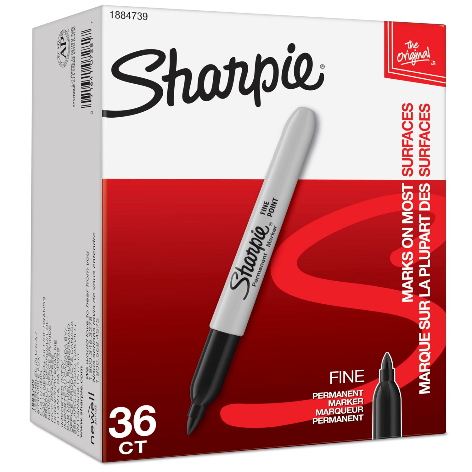 Sharpie Oil-Based Marker Set Medium Point 12 &amp; 36 Piece Options