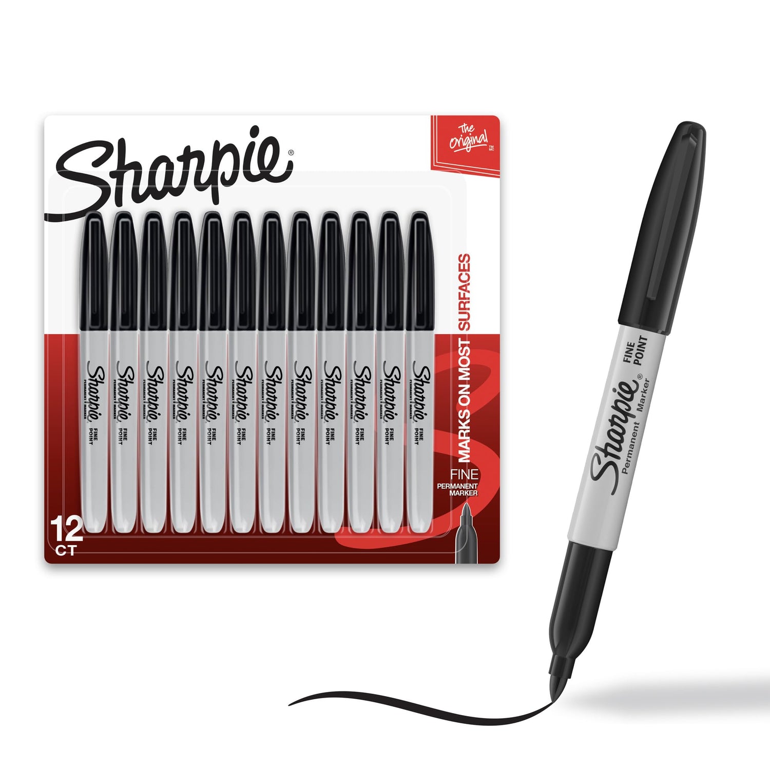 Sharpie Oil-Based Marker Set Medium Point 12 &amp; 36 Piece Options
