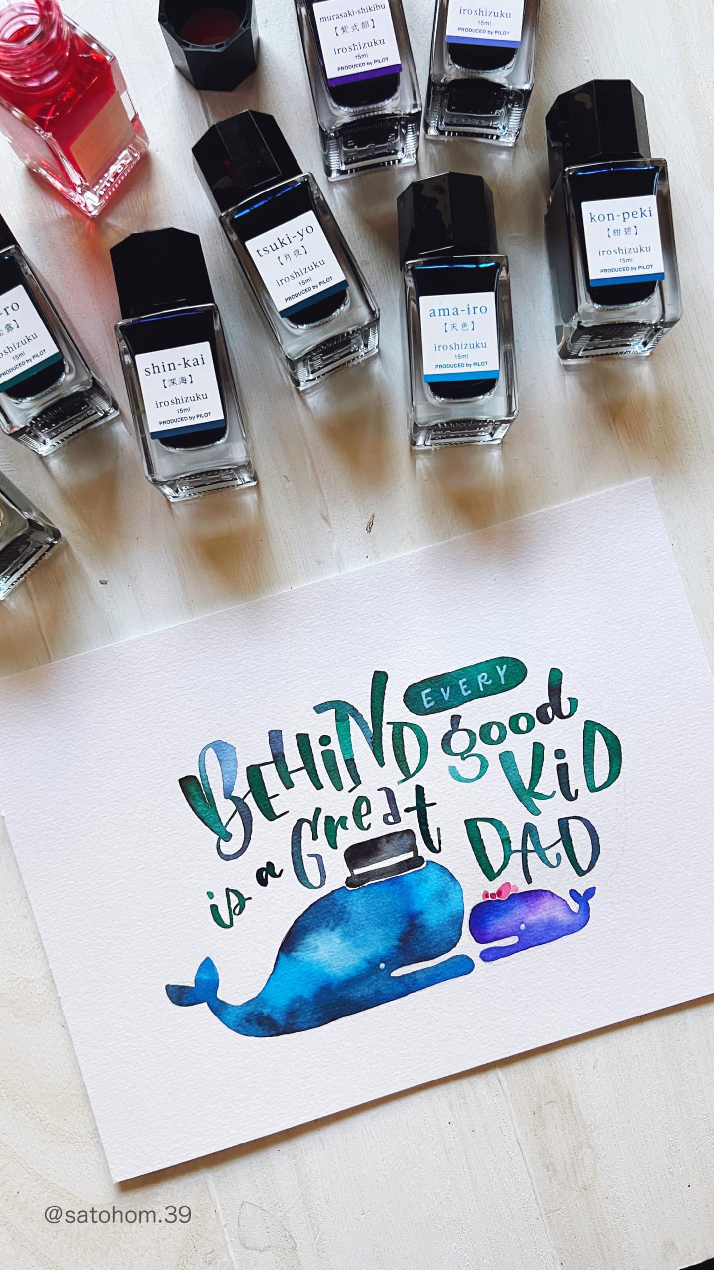 PILOT Iroshizuku Mini Ink 15ml for Elegant Writing &amp; Calligraphy