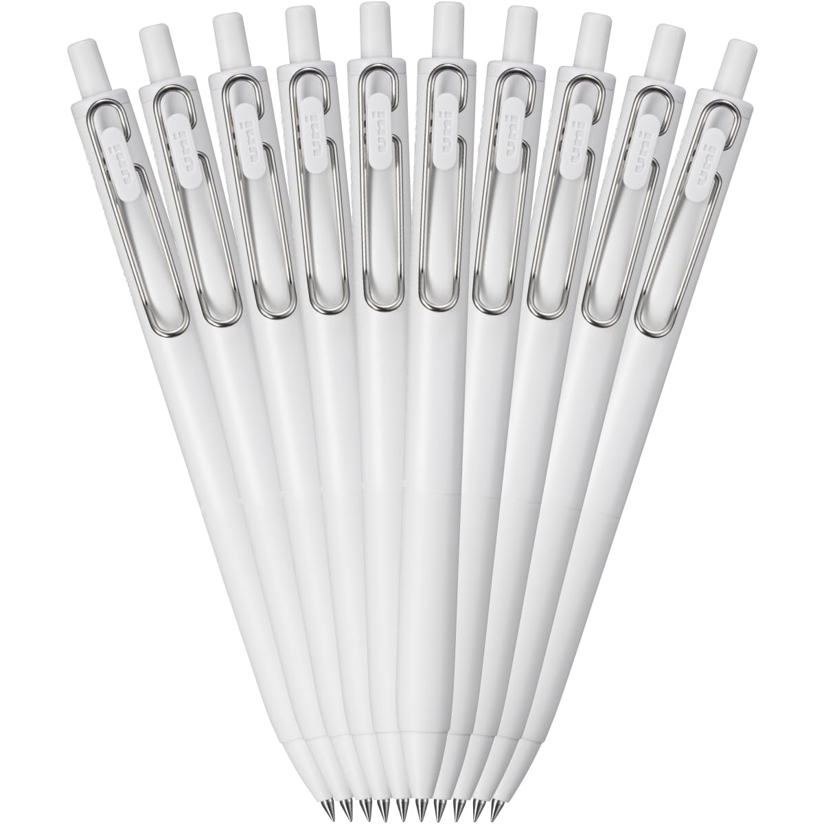 Mitsubishi Pencil Uni-ball One Gel Pen 0.38mm &amp; 0.5mm 3 Color Set &amp; 10 Pack