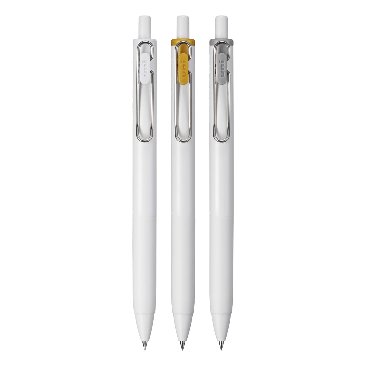 Mitsubishi Pencil Uni-ball One Gel Pen 0.38mm &amp; 0.5mm 3 Color Set &amp; 10 Pack