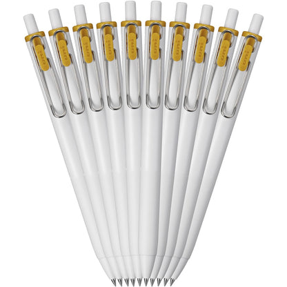 Mitsubishi Pencil Uni-ball One Gel Pen 0.38mm &amp; 0.5mm 3 Color Set &amp; 10 Pack