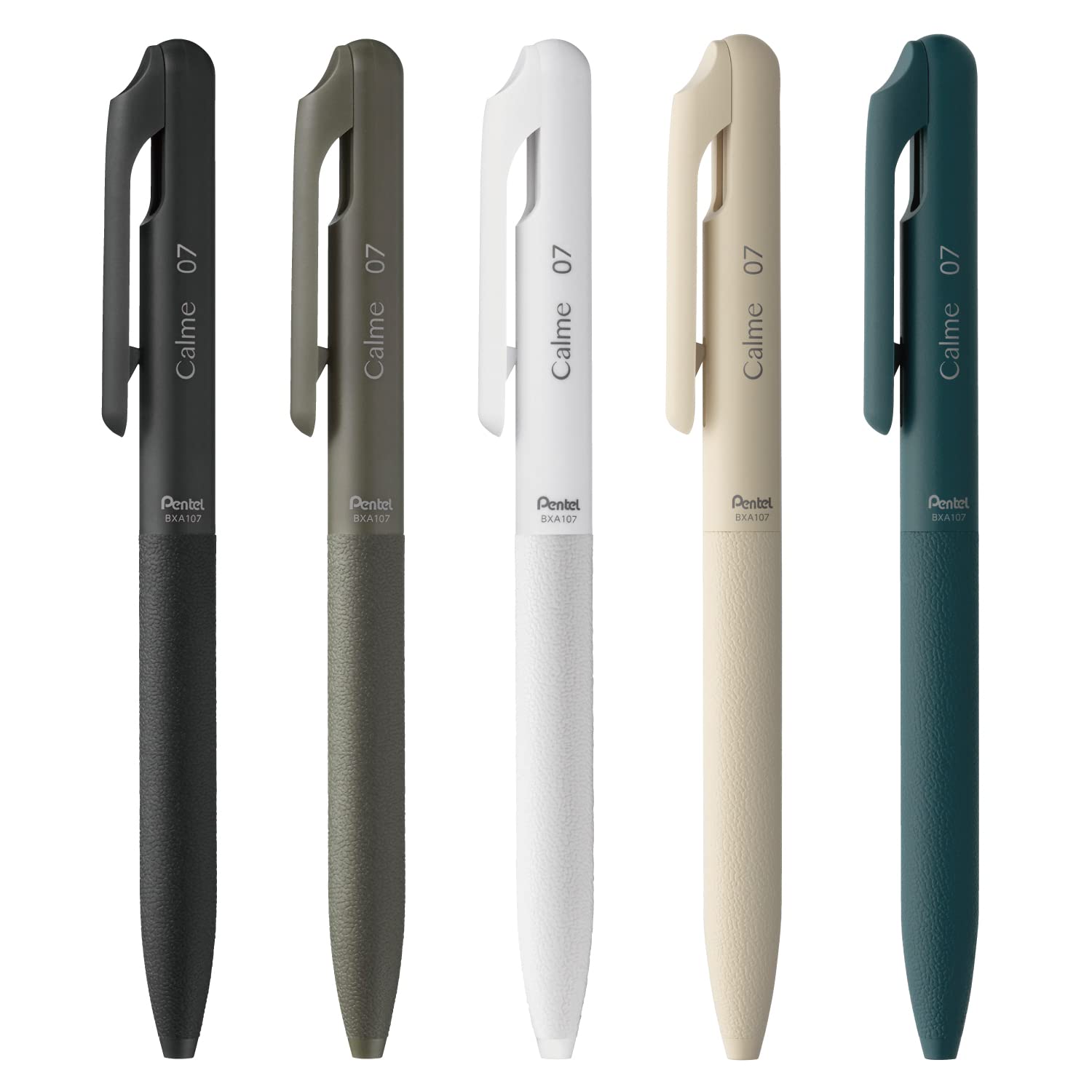 Pentel Calme Ballpoint Pen Set 0.5mm &amp; 0.7mm in Assorted Colors
