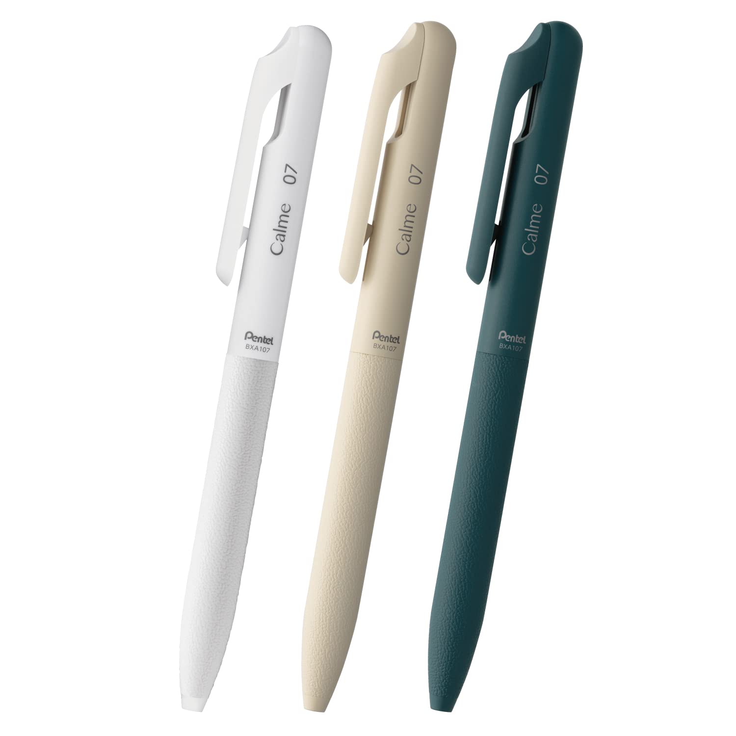 Pentel Calme Ballpoint Pen Set 0.5mm &amp; 0.7mm in Assorted Colors